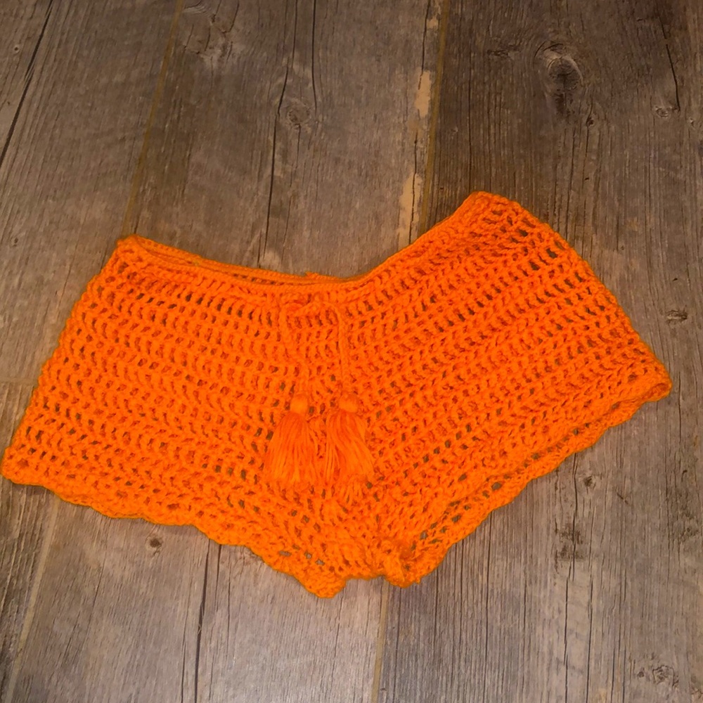 Crochet shorts